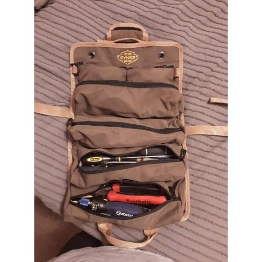 Tool Organizers - Small Tool Bag W/Detachable Pouches, Heavy Duty